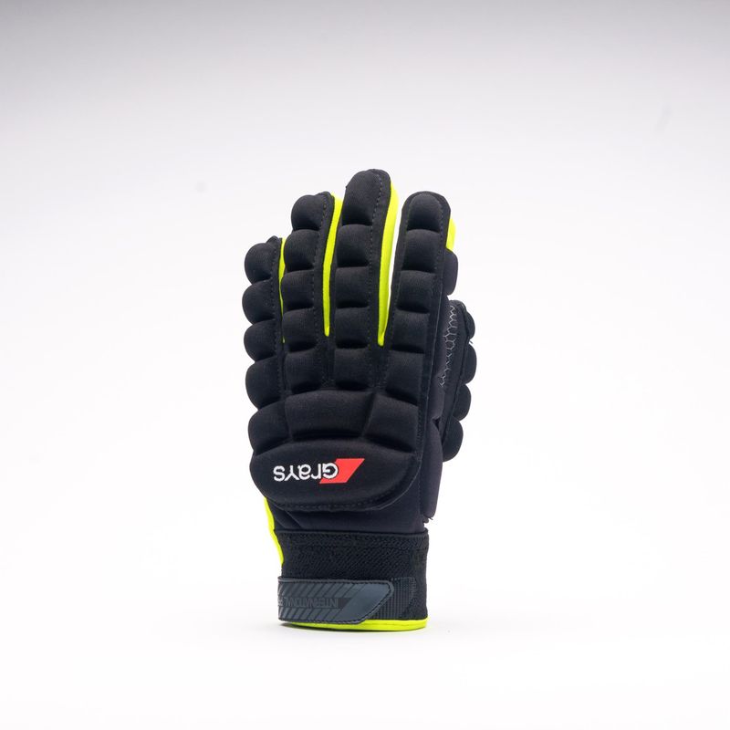 Guante International Pro Mano Izquierda Negro/Amarillo