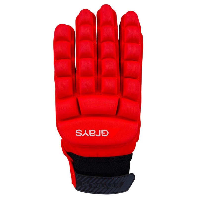 Guante International Pro Mano Izquierda Fluor Rojo