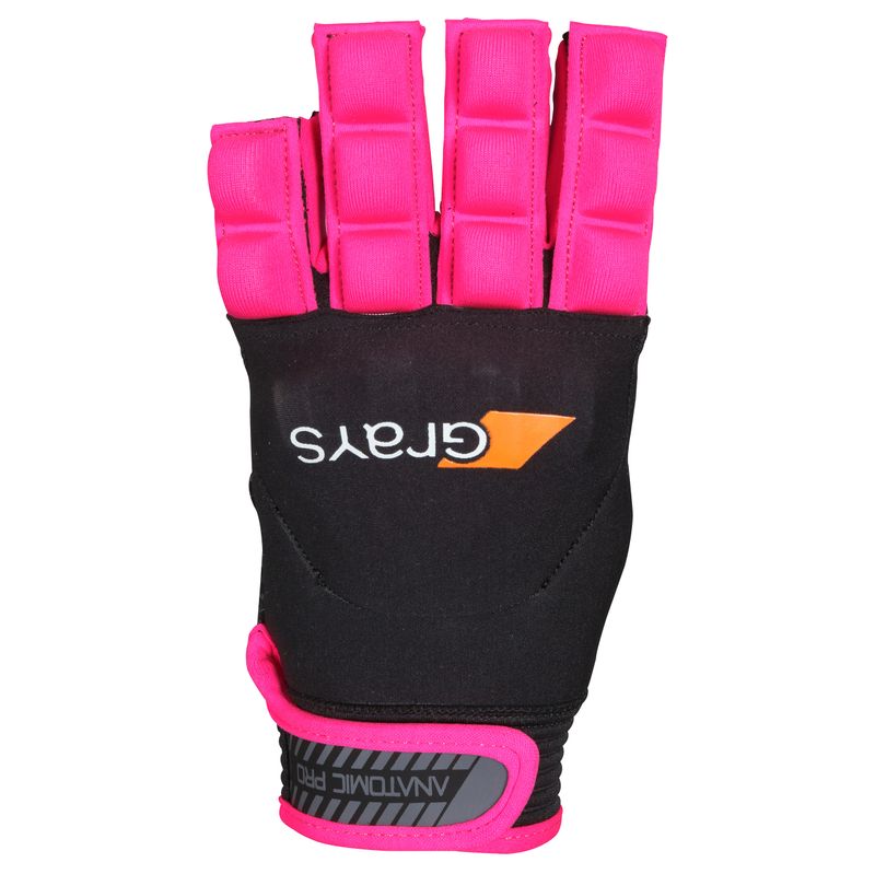 Guante Anatomic Pro Mano Izquierda Negro/Rosa