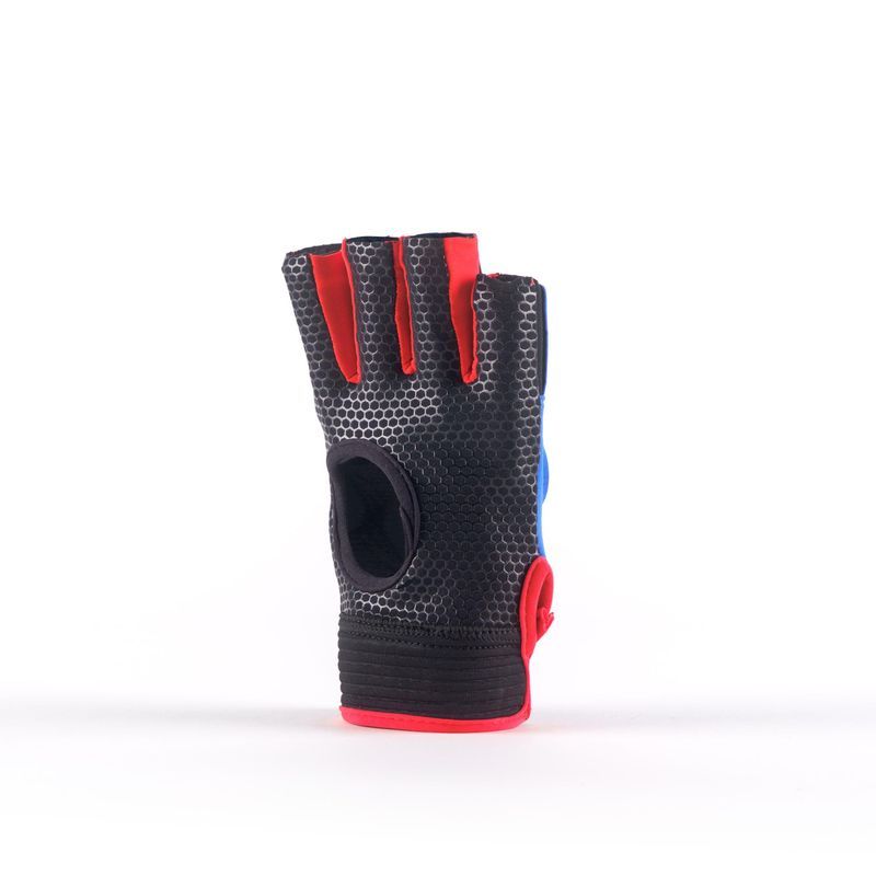 Guante Anatomic Pro Mano Izquierda Navy/Rojo Fluor