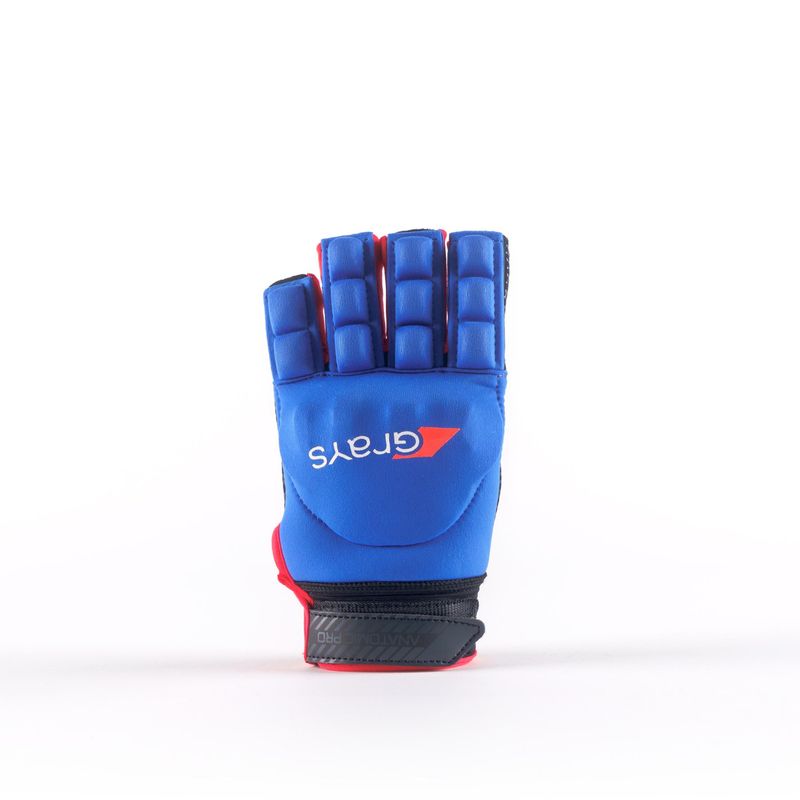 Guante Anatomic Pro Mano Izquierda Navy/Rojo Fluor