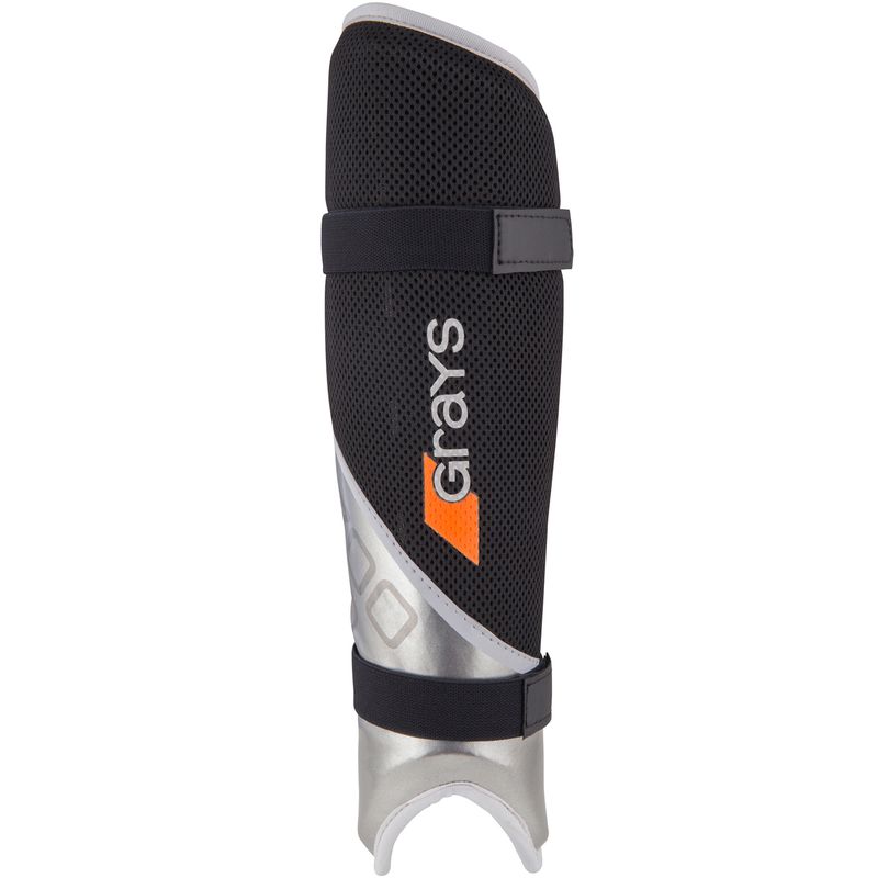 ESPINILLERA G 700 PRO GRAYS NEGRO/PLATA