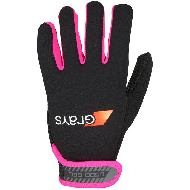 Guantes de Gel G500 Negro/Rosa