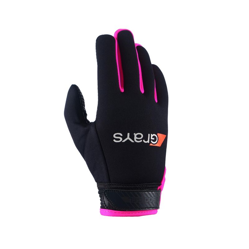 Guantes de Gel G500 Negro/Rosa
