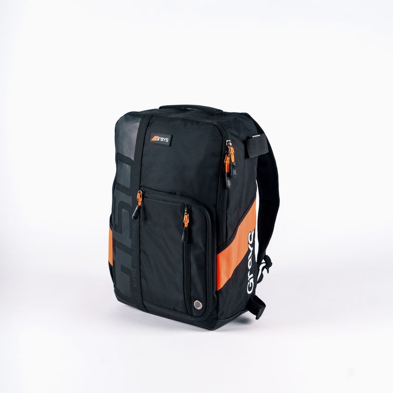 Mochila GRAYS G150 Negro/Naranja
