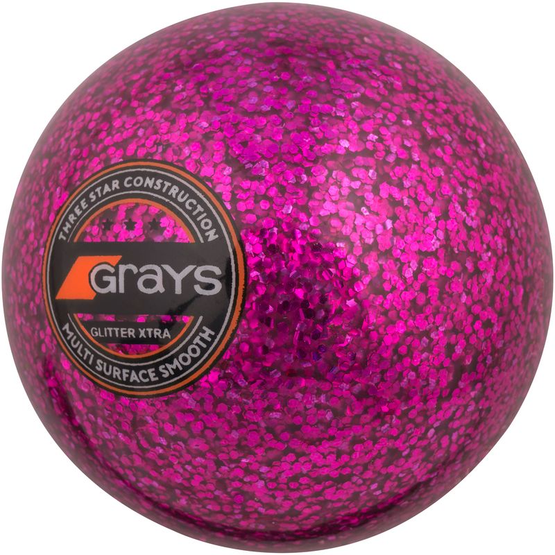 Bola Hockey Glitter Rosa