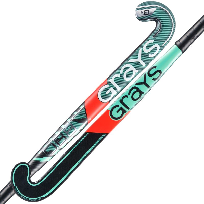 Stick Hockey DB8 Dinabow Negro/Aqua Grays