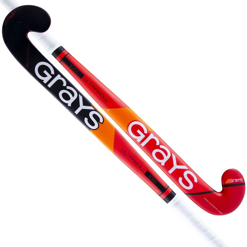 Stick Hockey 100i INDOOR ULTRABOW MC Rojo/Negro