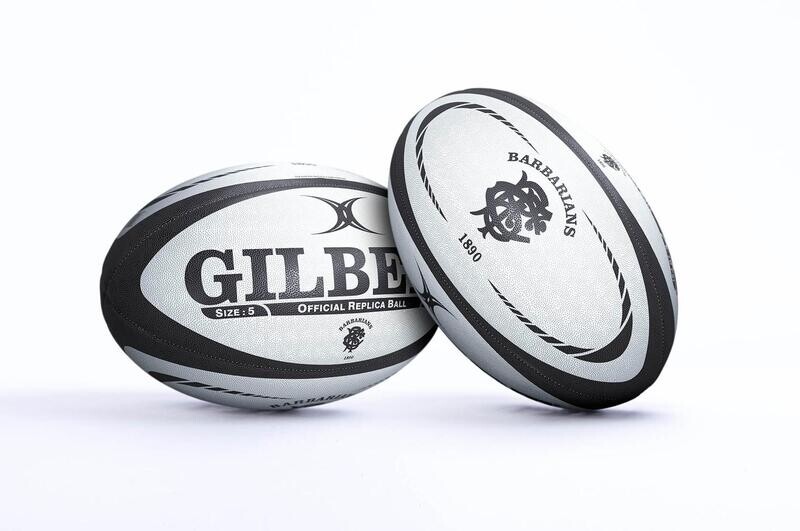 BALON RUGBY REPLICA BARBARIANS TALLA 5