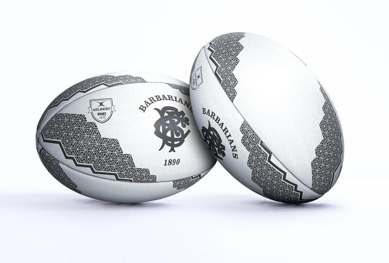 BALON RUGBY SUPPORTER BARBARIANS TALLA 5