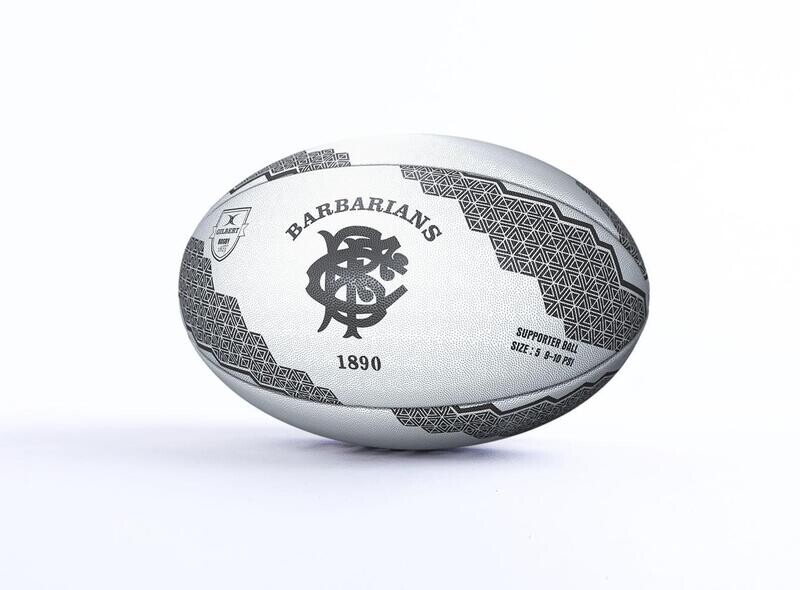 BALON RUGBY SUPPORTER BARBARIANS TALLA 5