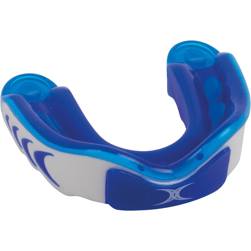 PROTECTOR BUCAL ATOMIC TRIPLE DENSITY AZUL/BLANCO