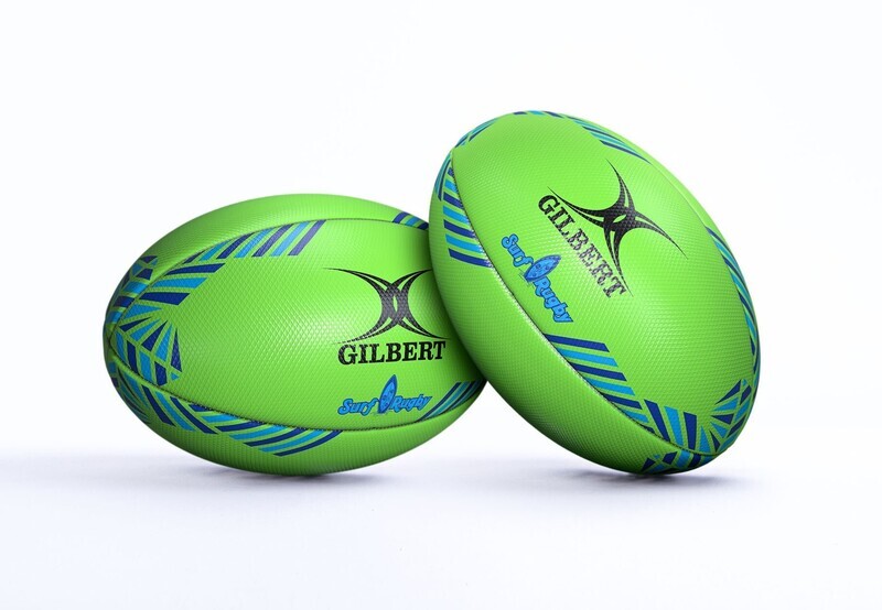 BALON RUGBY PLAYA SURF VERDE