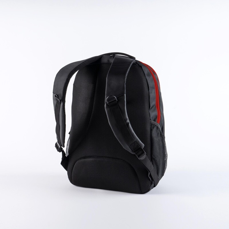 MOCHILA CLUB V4 NEGRO/ROJO