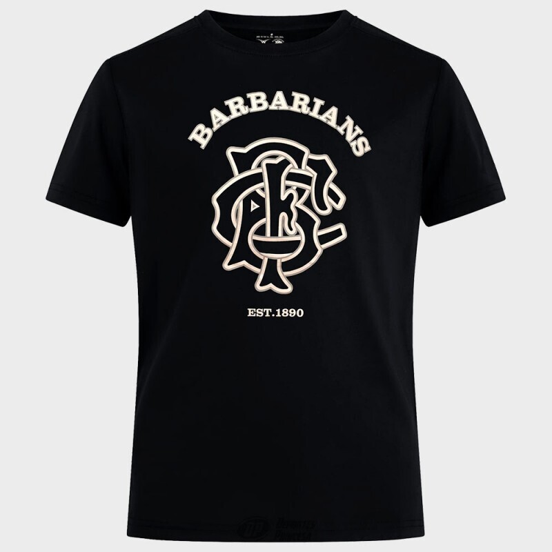 CAMISETA BARBARIANS NEGRA