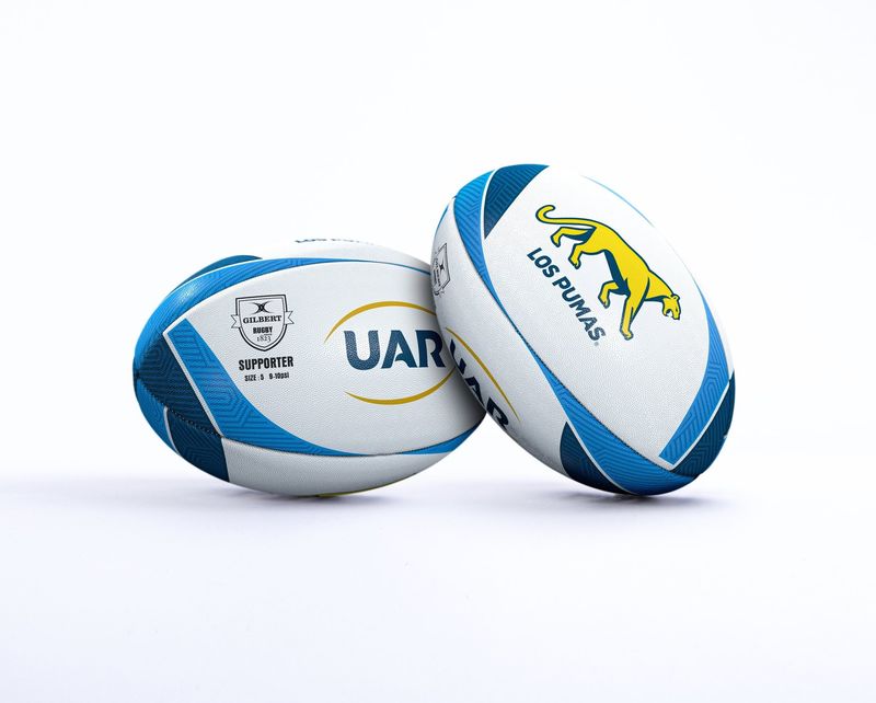 BALON RUGBY SUPPORTER ARGENTINA  NUEVO TALLA 5