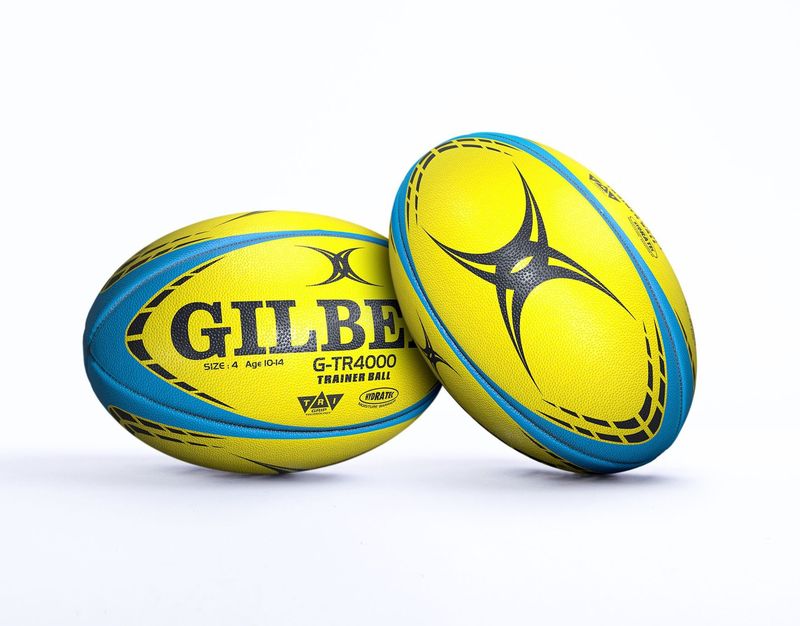 BALON RUGBY G-TR4000 AMARILLO FLUOR TALLA 4