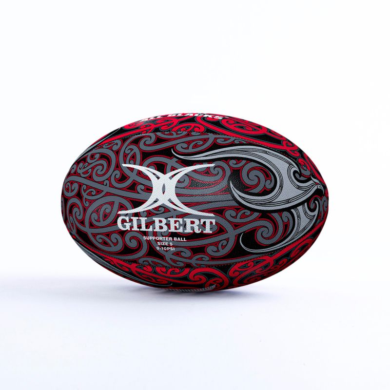 BALÓN RUGBY GILBERT SUPPORTER ALL BLACKS MAORI