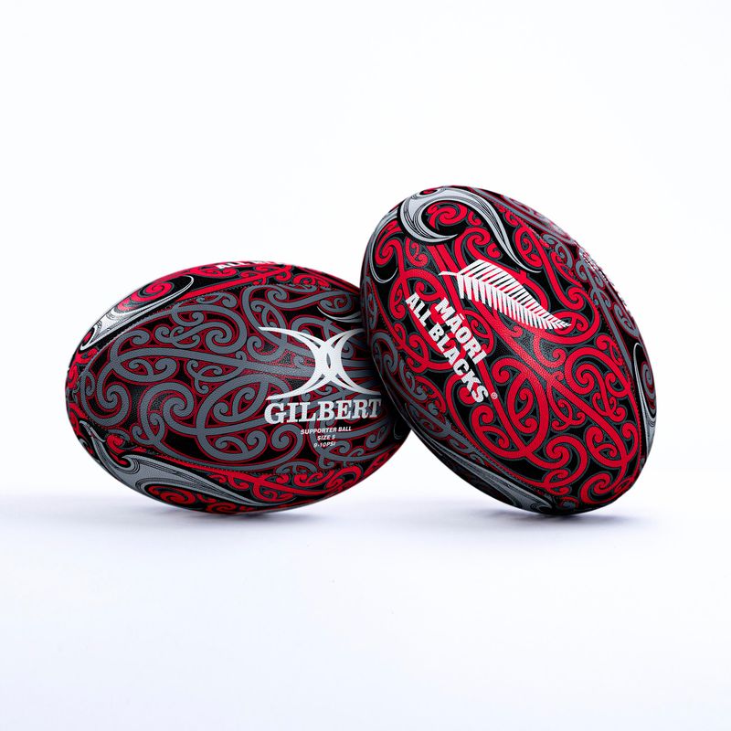 BALÓN RUGBY GILBERT SUPPORTER ALL BLACKS MAORI