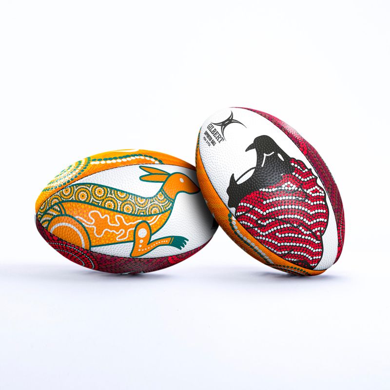 BALÓN RUGBY GILBERT SUPPORTER LIONS MINI