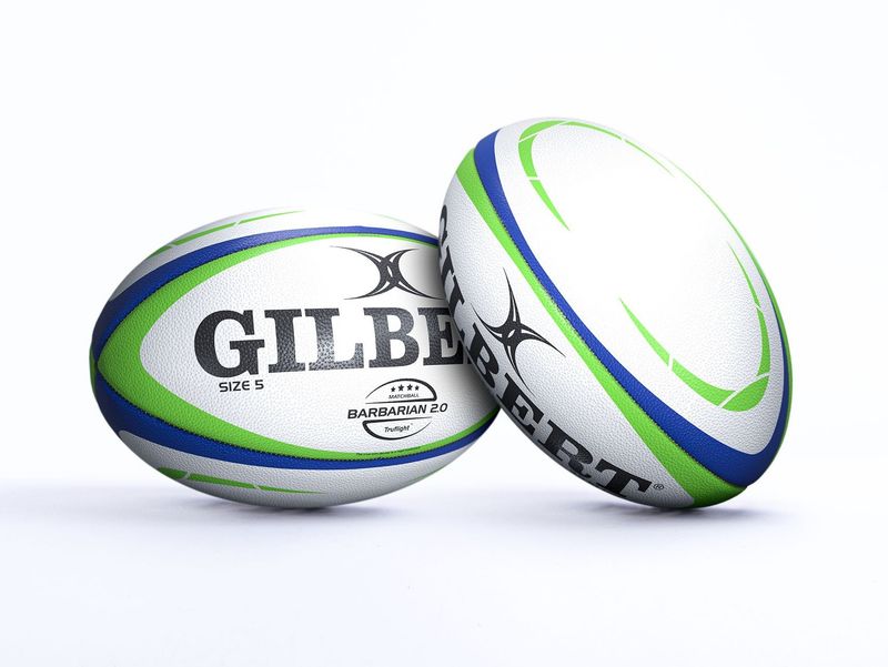 BALÓN RUGBY GILBERT BARBARIANS MATCH TALLA 5