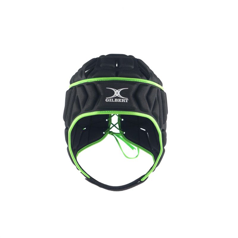CASCO RUGBY GILBERT VAPOUR NEGRO/VERDE