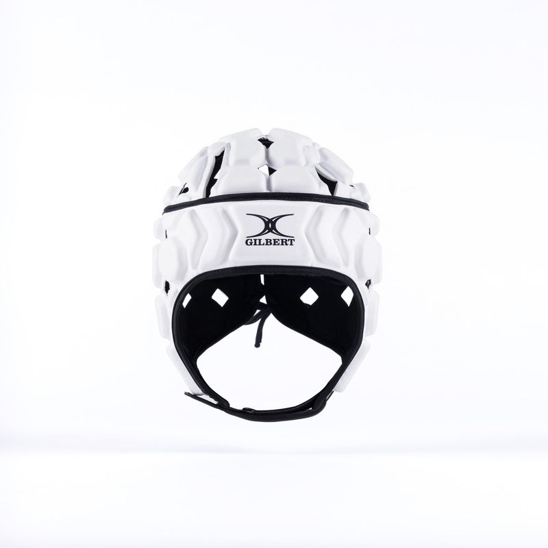 CASCO RUGBY GILBERT OCTANE BLANCO/NEGRO