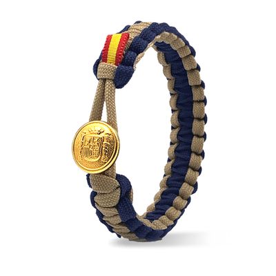 Pulsera Azul Marino/Beig Valedor Oficial España