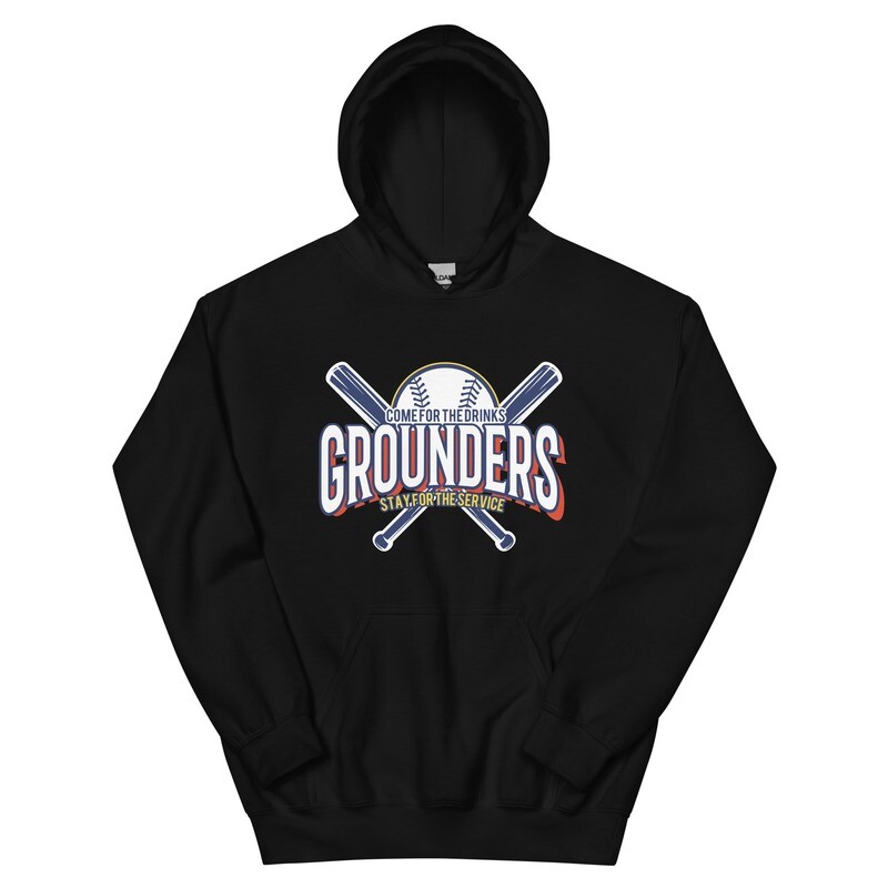 Grounders Sports Bar Unisex Hoodie
