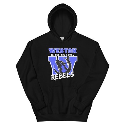 Weston High School Rebels Unisex Hoodie