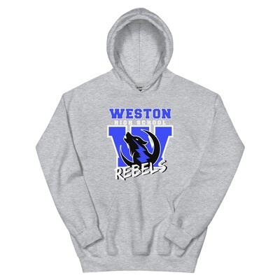 Weston High School Rebels Unisex Hoodie