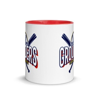 Grounders Sports Bar Mug with Color Inside