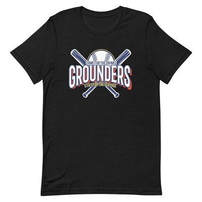 Grounders Sports Bar Unisex t-shirt