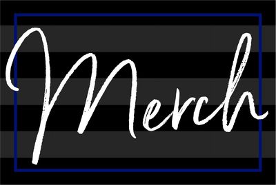 Merchandise  Shop (Signed books must be ordered separately)