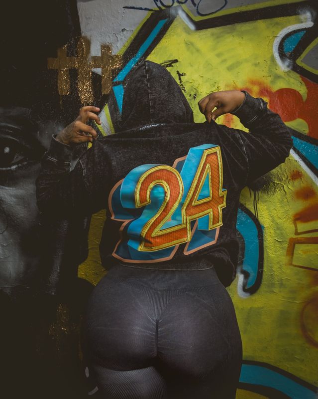 retro vintage washed 3d 24  hoody!