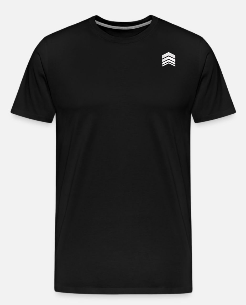 T-shirt Fit Uomo Progressus Black