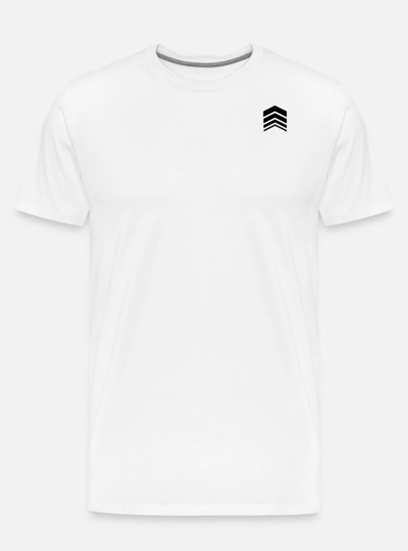 T-shirt Fit Uomo Progressus White