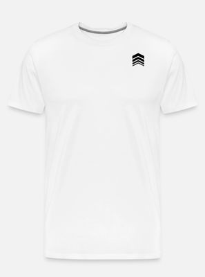 T-shirt Fit Uomo Progressus White