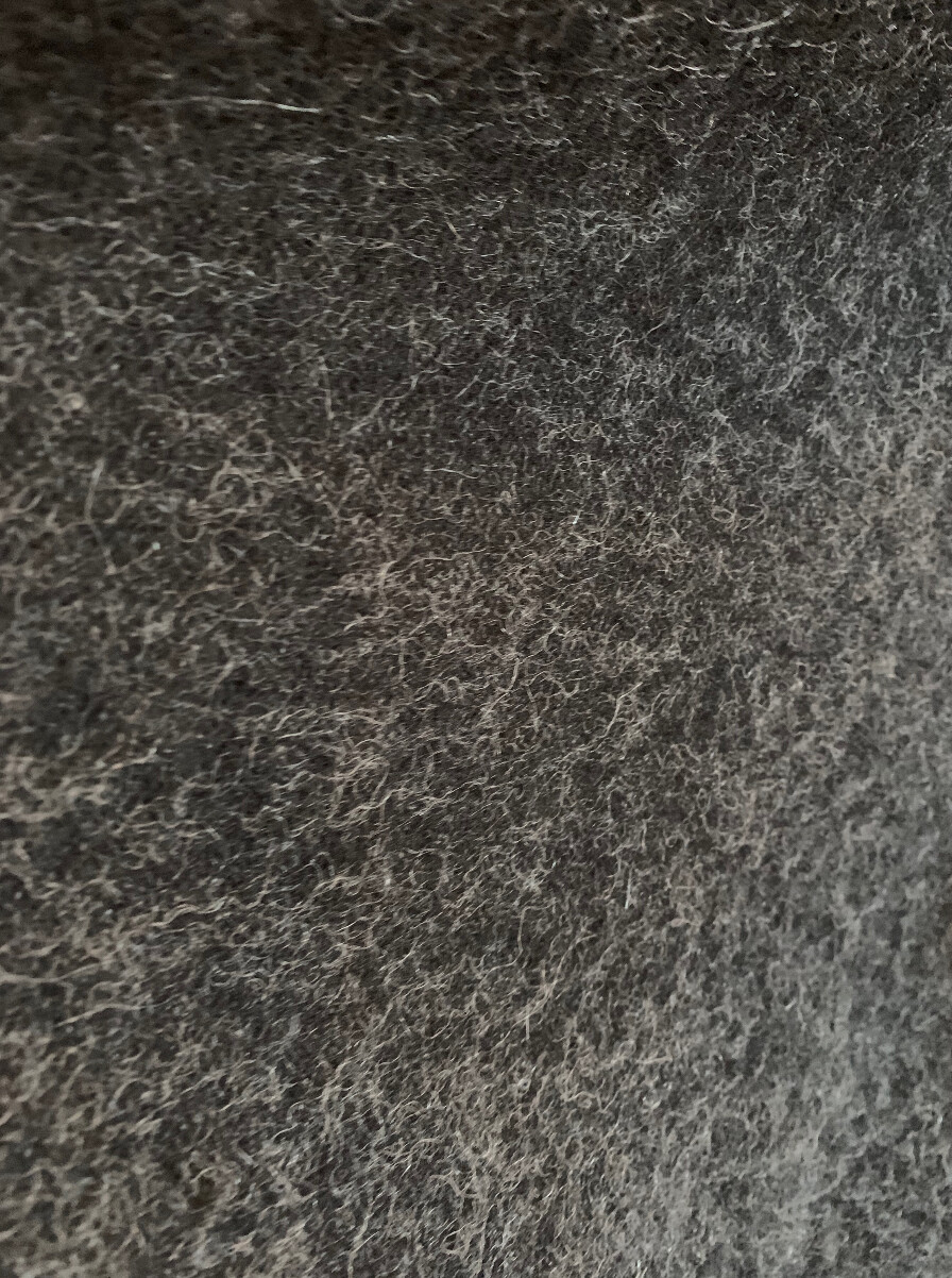 Triangle Shawl, Color: Charcoal