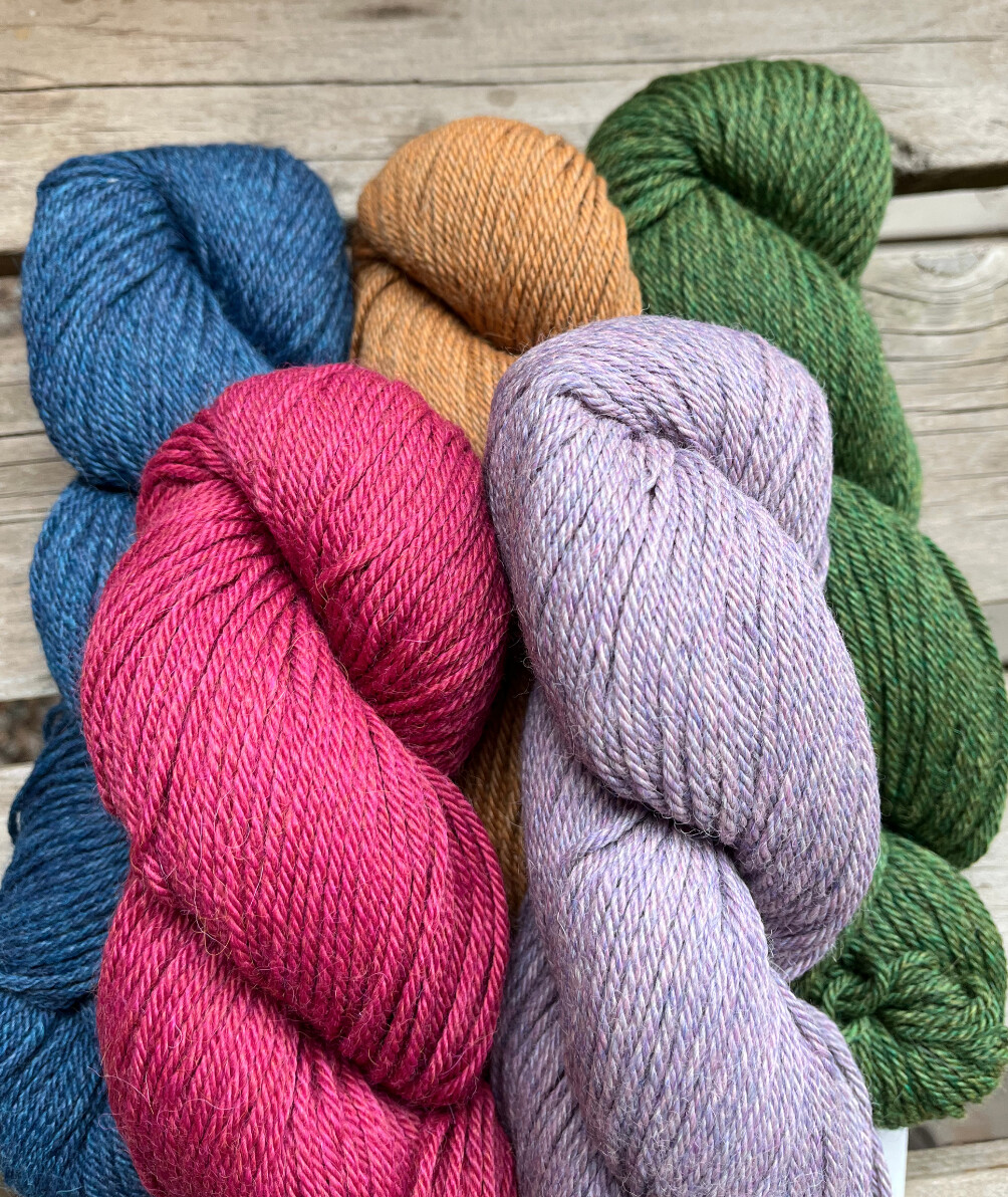 Colorful Alpaca Blend Yarn