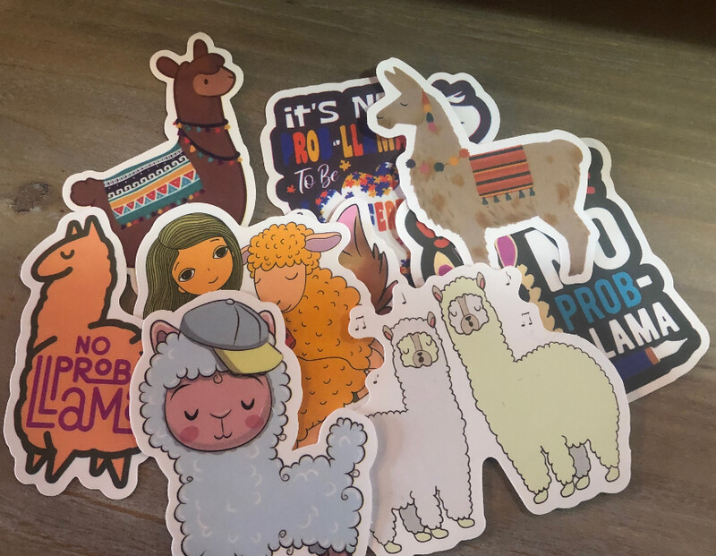 Alpaca Stickers