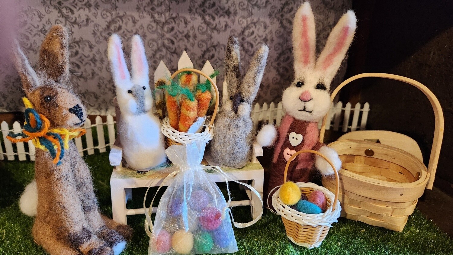 Hand Felted Animals