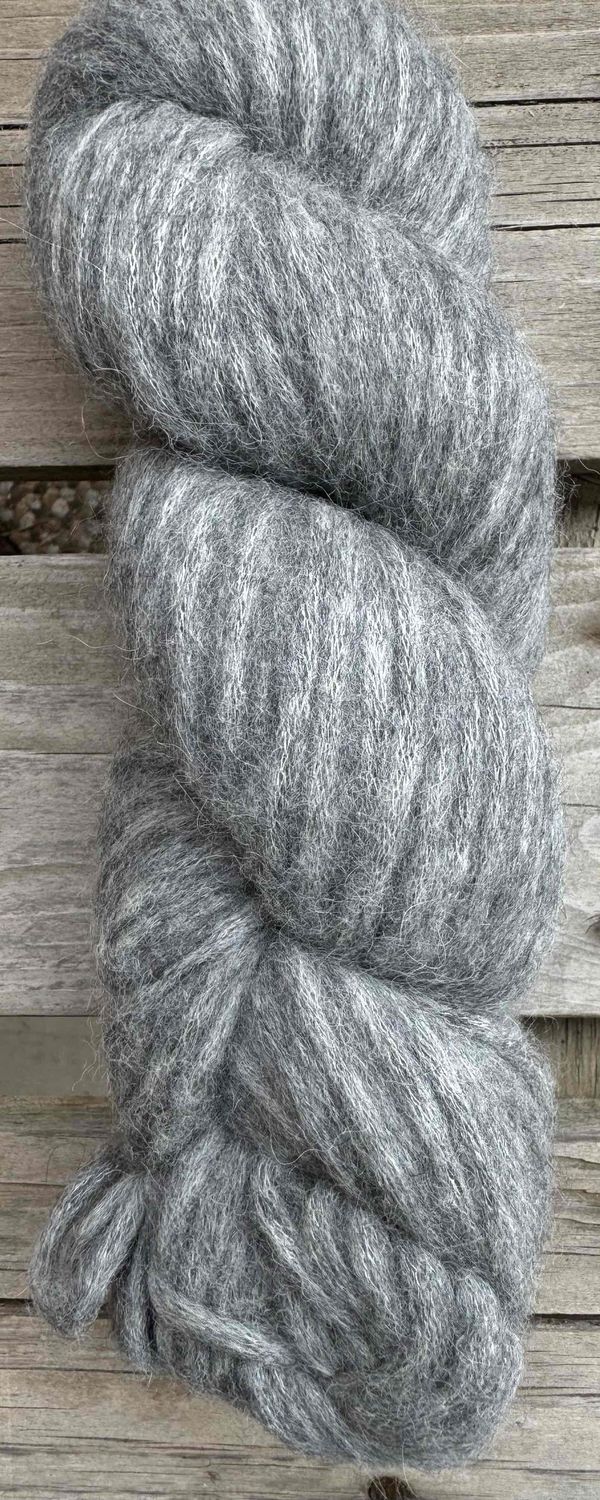 Alpaca Silk Air Yarn, Color: Grey