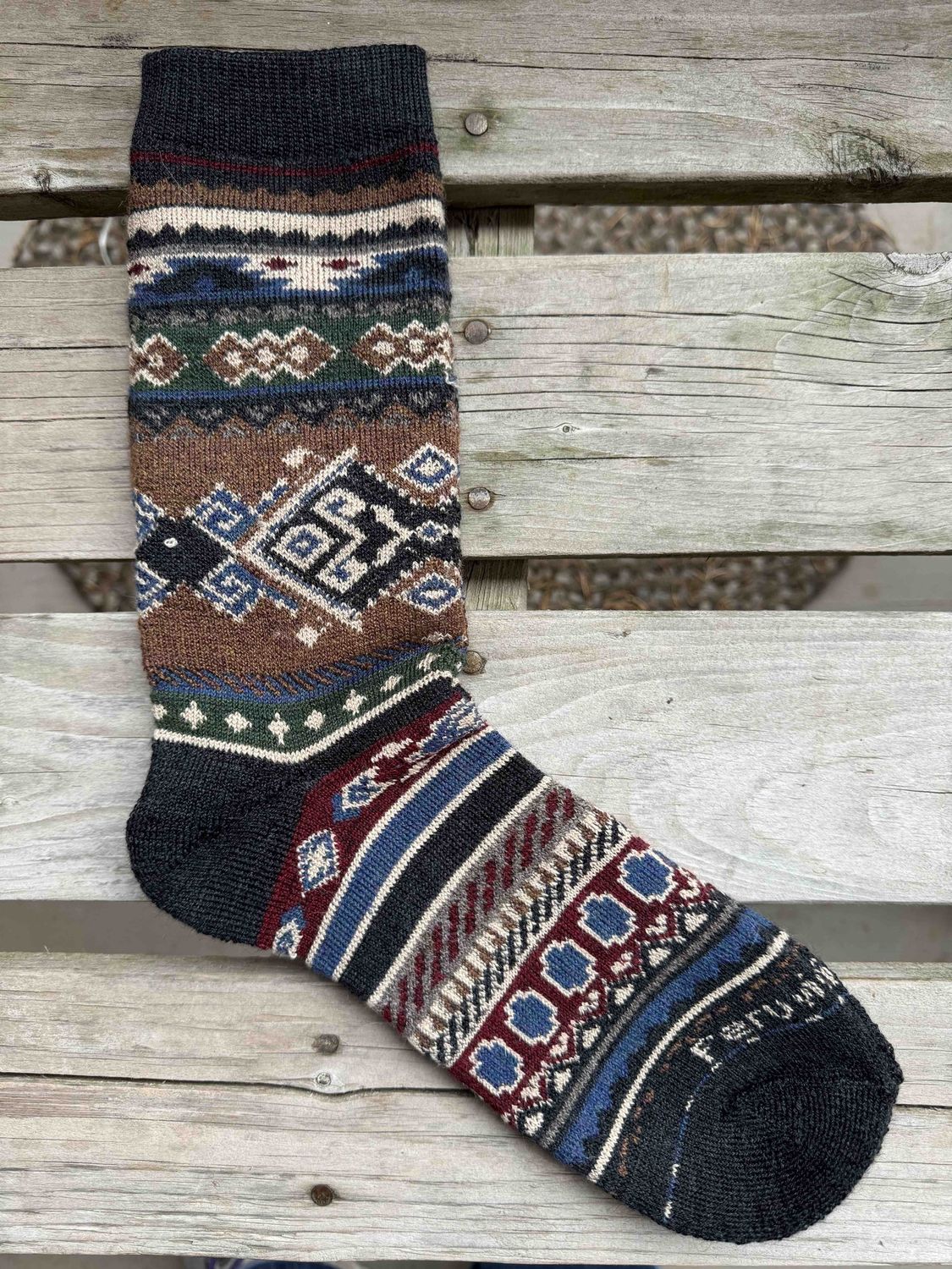 Alpaca Lodge Sock, Color: Sandstorm, Size: sm/med