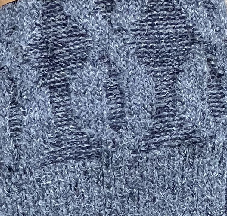 Leg warmers, Color: Denim