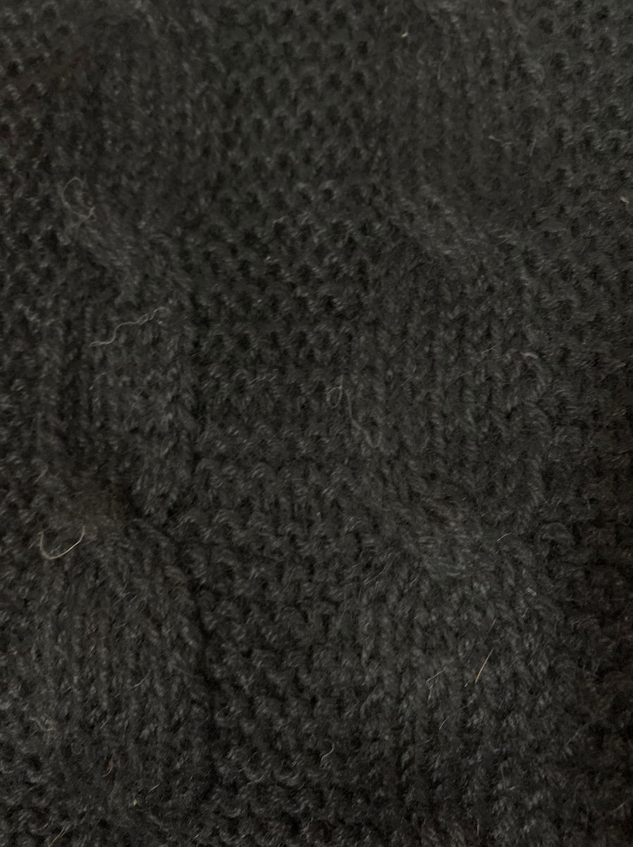 Trenza Cable Scarf, Color: Black