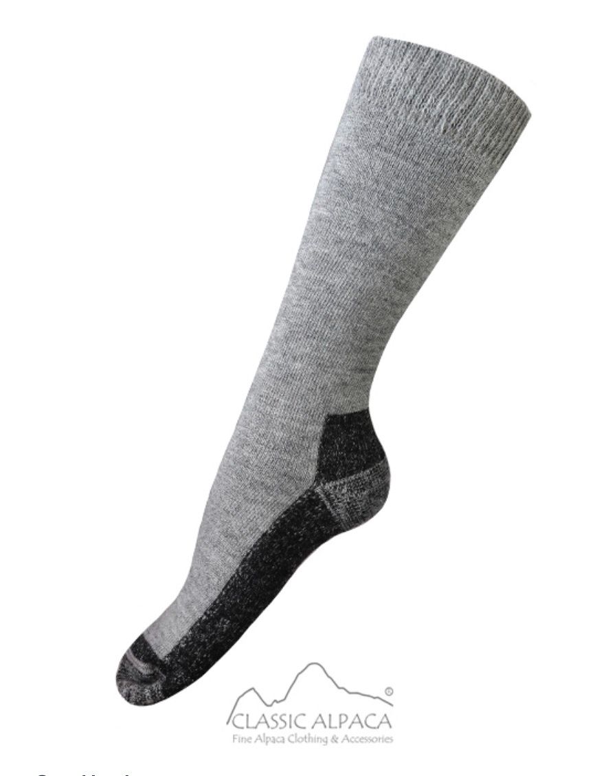 Outdoor Hiker Sock, Color: Heather Grey, Size: Small