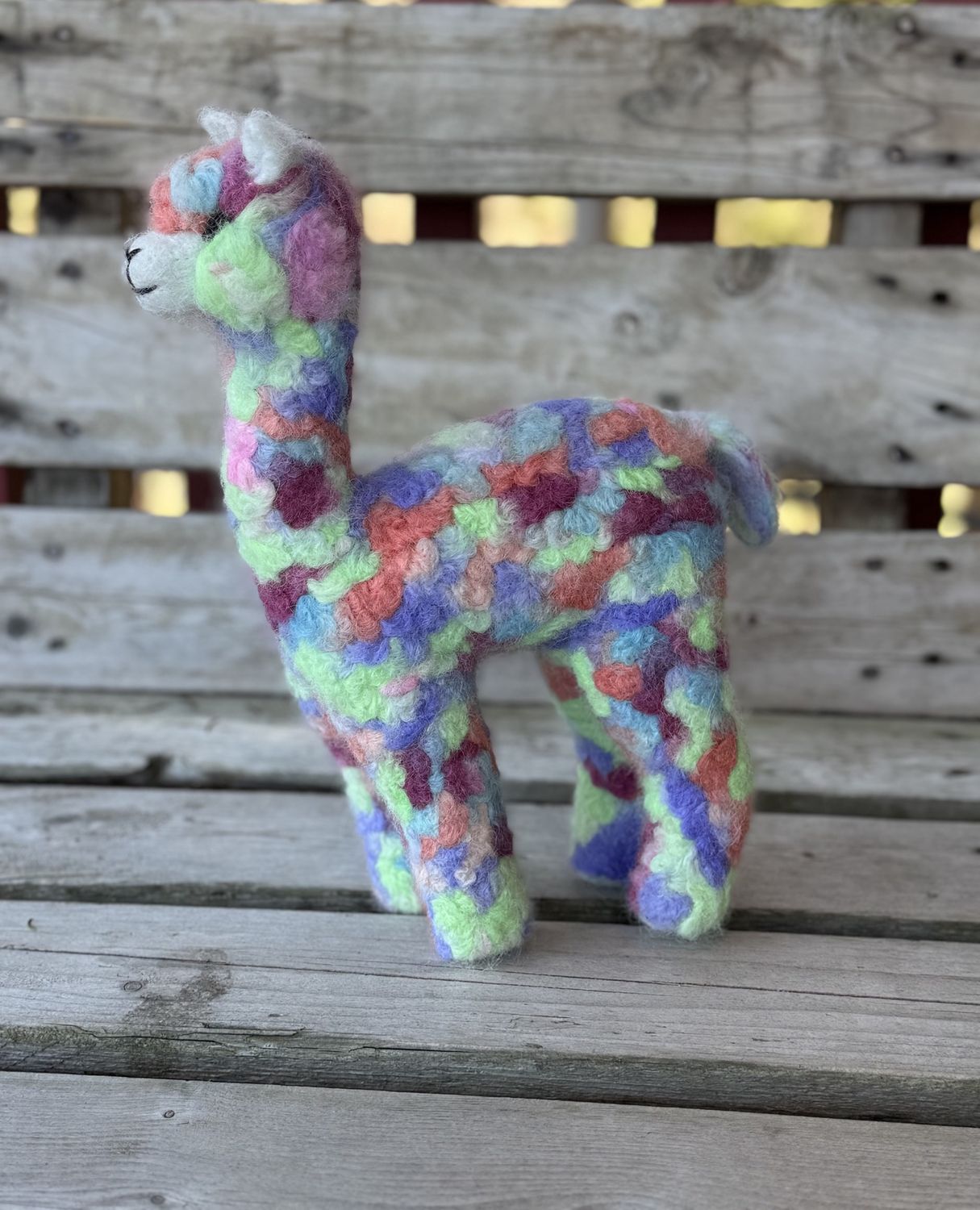 Felted Herdsire, Color: Confetti, Size: 12&quot;