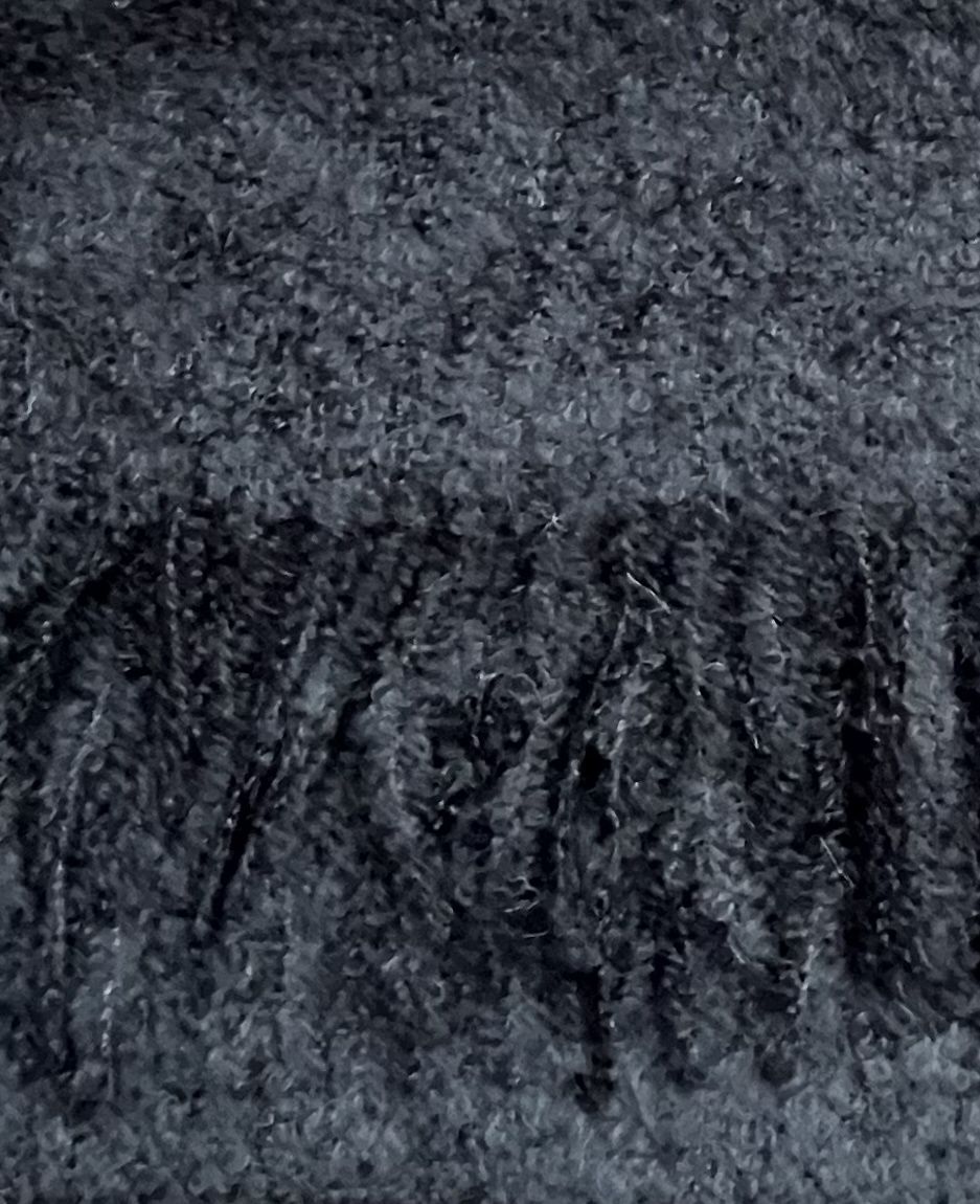 Boucle Woven Scarf, Color: Black