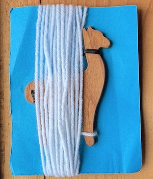 Wooden Alpaca Lucet Weaving
